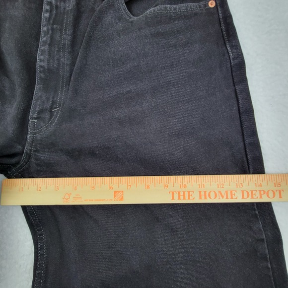 Levis 550 Relaxed Fit Jeans Mens 40‎ x 34 Measures 37 x 32.5 Black 100% Cotton - Picture 5 of 12